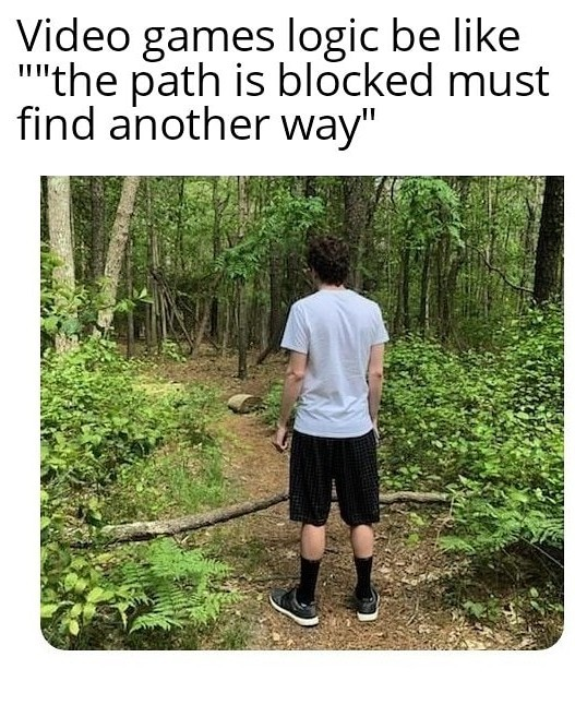 starstrukgaming's tweet photo. Been there a few times ๐ #gamerproblems #deadend #youcannotpass https://t.co/ptWJDWI7vL