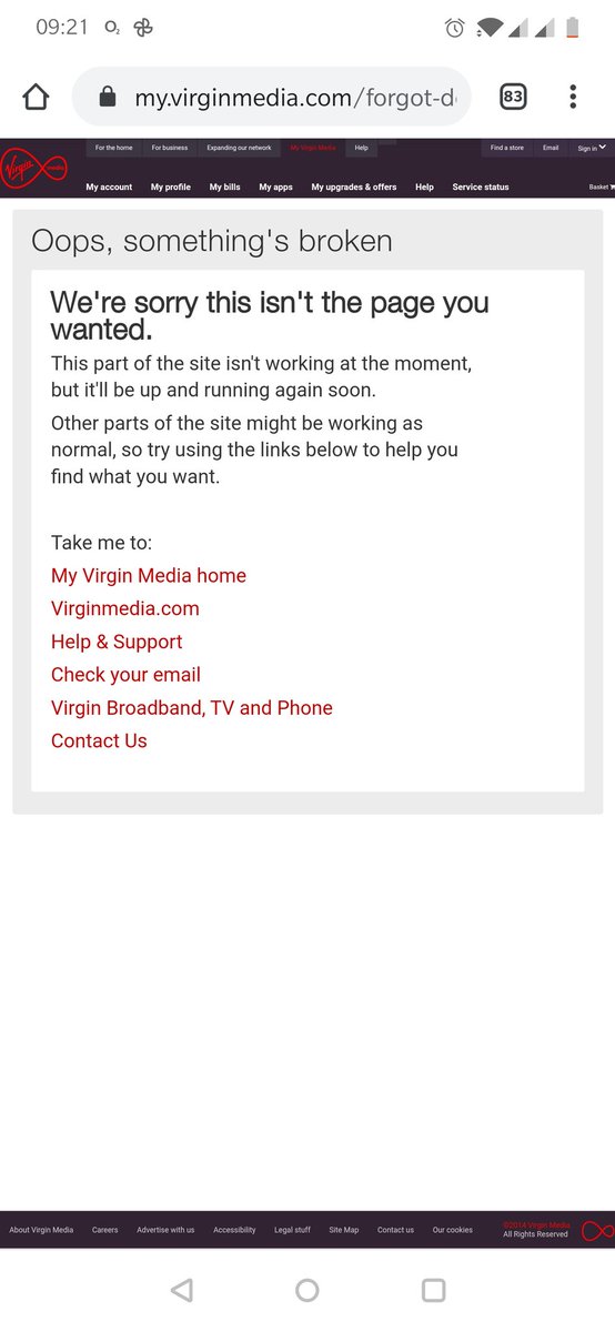 EasyTechFI's tweet photo. @virginmedia 
Any thoughts on this page? When we're resetting a password. Thanks https://t.co/oN2pF4uQho