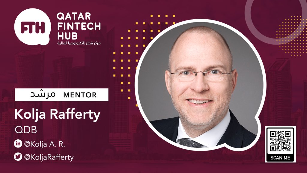 fintechqa's tweet photo. Tune into Zoom on July 21 at 2:00 p.m. where @KoljaRafferty, Manager of Subsidiaries at @QDBQA will be talking about why start-ups fail and how to make it to the next level!

Register here: https://t.co/vnWMscLPvN https://t.co/tlbfibYsy8