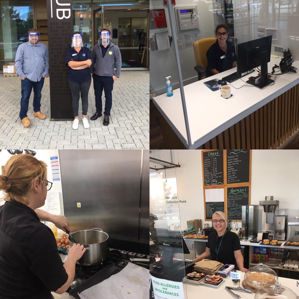 MulberryParkHub's tweet photo. Good morning! We are all ready to welcome you back to Café @ The Hub. 
WE ARE NOW OPEN!!!!
We are looking forward to seeing both old &amp; new faces.
Please watch the video in our pinned tweet, which outlines the measures we have in place to ensure we’re COVID-secure. #reopening https://t.co/iySYI3btg4