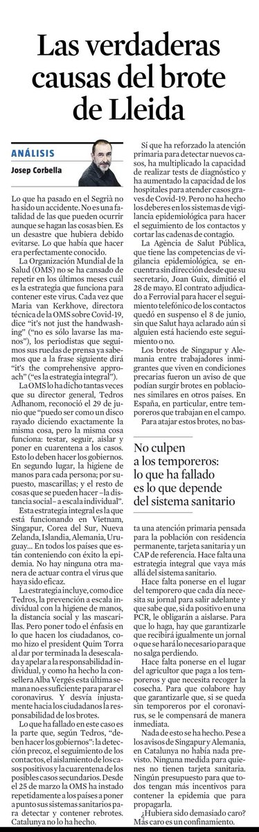 iuforn's tweet photo. Sisplau, llegiu en @JosepCorbella... https://t.co/wzlwBi7be3