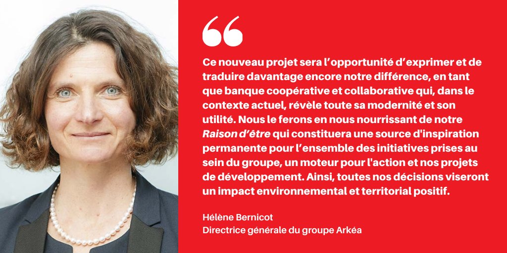 Le groupe Arkéa définit les lignes directrices de son développement à l’horizon 2024. @HeleneBernicot : "Toutes nos décisions viseront un impact environnemental et territorial positif"
arkea.com/banque/assuran…