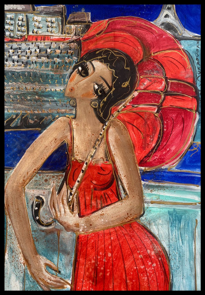 New - ‘City of Love’. A dramatic piece painted on an impressive scale, inspired by the city of Paris. For more details, see here: myoriginalpainting.co.uk/collections/fr… #originalpainting #jerseyci #art