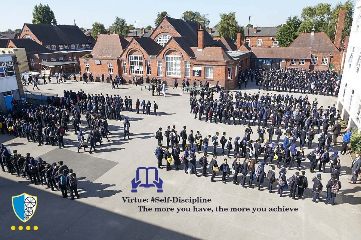 ArkBoulton's tweet photo. #Virtue of the Week: #Discipline
How can we be disciplined in achieving our 1000km?
Have you done all your daily steps?
#BoultonVirtues #Values #CommunityClassrooms #StayHomeSaveLives https://t.co/1GYg5o0wND