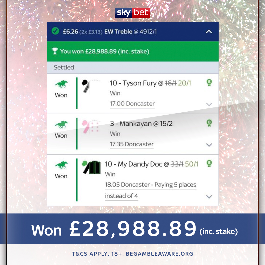 SkyBet's tweet photo. WOW... Just WOW 👀👀

Horse racing betting at its finest 👏

Best odds guaranteed making it even sweeter 👌 https://t.co/UauNfGmCqT