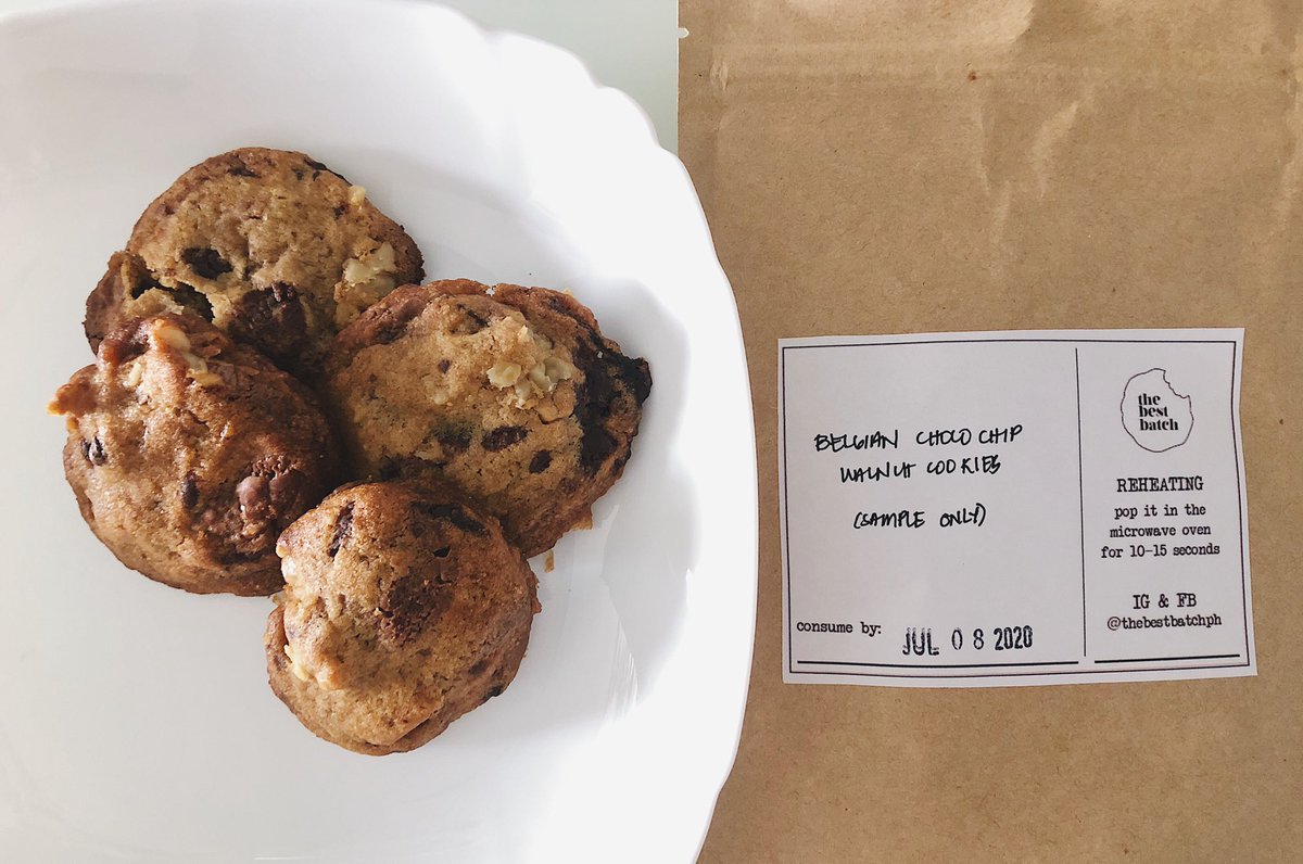 paulynannpb's tweet photo. #TheBestBatch 💛 
• Ube Cheesedesal
• Cinnamon Rolls
• Belgian Choco Chip Walnut Cookies https://t.co/Gebst50Egh