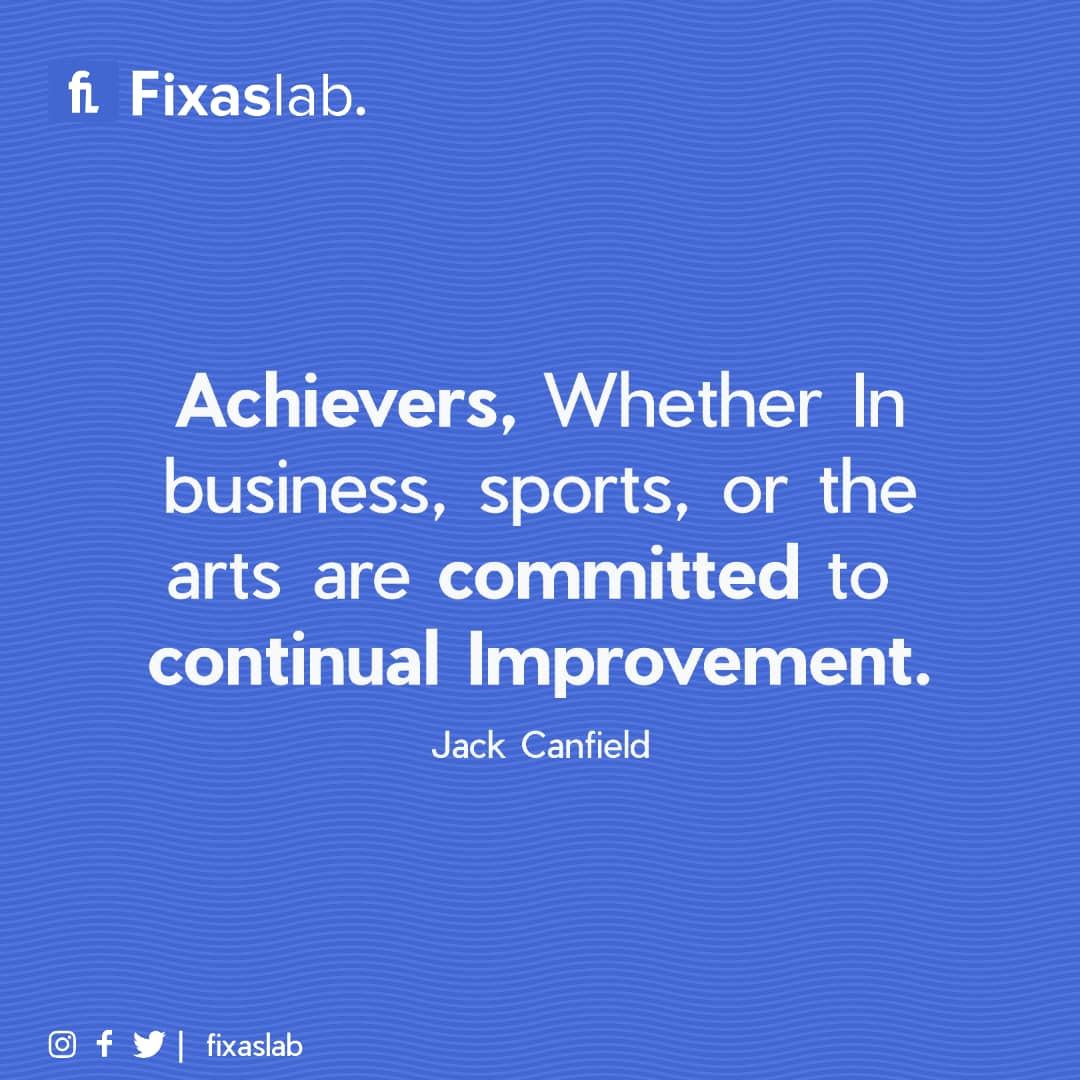 FixasLab's tweet image. To grow, consistency and continuous process improvement are some of the key things to focus on. 
Every business, no matter how small needs to keep iterating its processes in order to find what works. Remember, technology adoption is at the core of every business growth today.