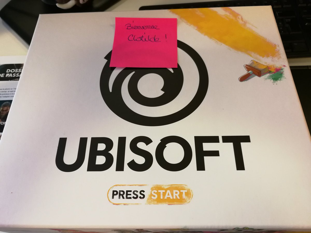 ✨ Premier jour de stage ✨
On est bien accueilli 👌