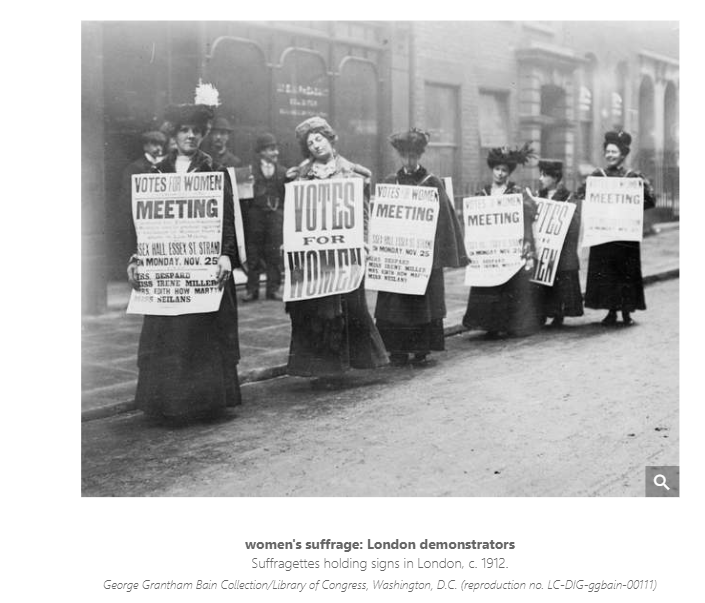 Women’s suffrage, (right of women to vote) gained momentum in mid 19s as  #woman were denied voting rights even in expanding / new democracies.  @YoSwaroop 13/n