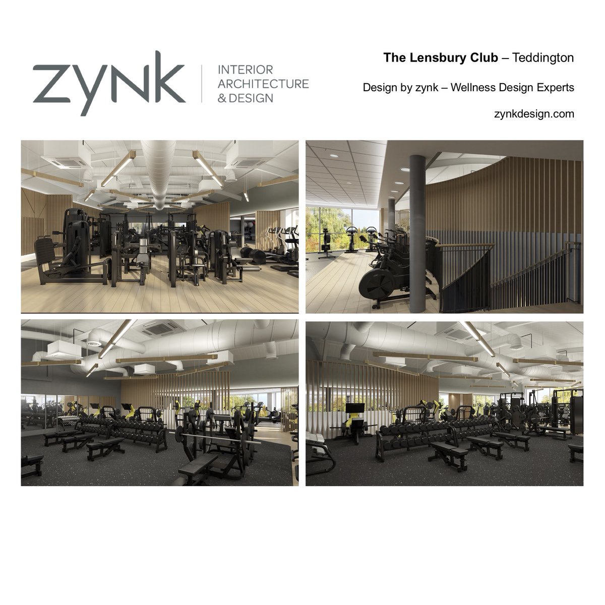 zynkdesign's tweet photo. zynk refreshed and reconfigured the leisure facilities of the Lensbury Club, working in partnership with Peter Woods of PW Leisure Consulting.  Read the full story here https://t.co/6K6QNY5ILH https://t.co/8kommPW46t