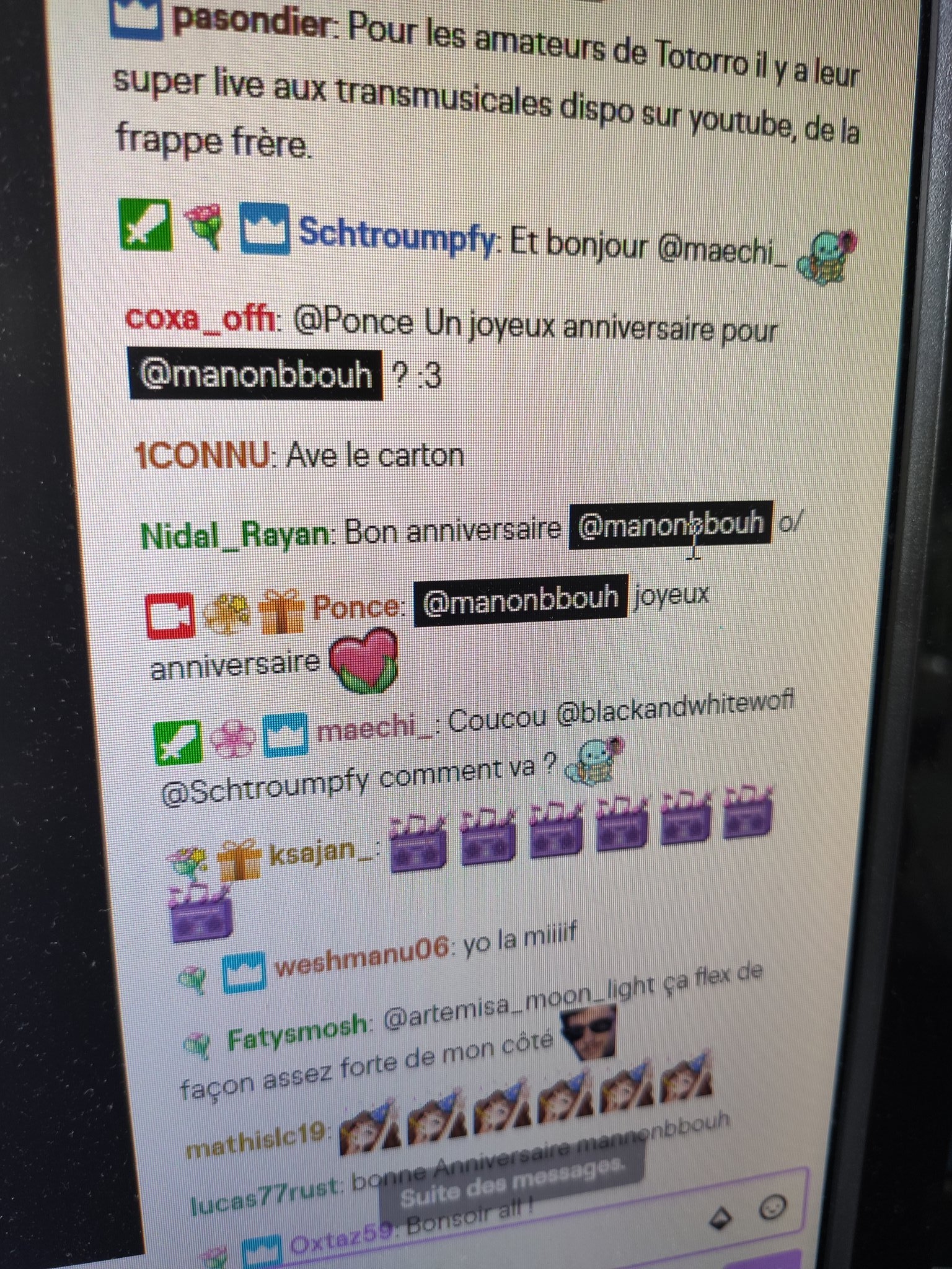 Manon Bouh La Consecration Super Cadeau D Anniversaire Merci Poncefleur Tu Es Le Meilleur Twitcheur De Manon Bouh La Consecration Super Cadeau D Anniversaire Merci Poncefleur Tu Es Le Meilleur Twitcheur De