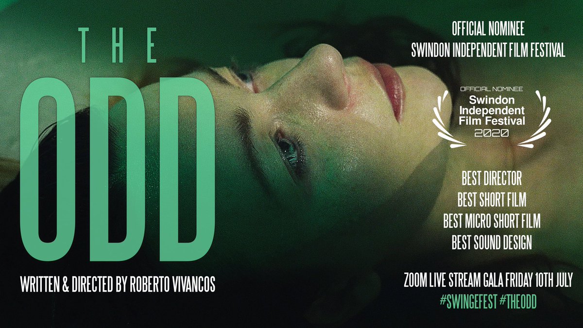 alisonfaun's tweet photo. Over the moon with the news that our short, THE ODD has been nominated for best director, best short film, best micro short and best sound design at @FilmAtSwinge Festival #swingefest #theodd https://t.co/aqyLDwnF4P https://t.co/i65Gg2U03h