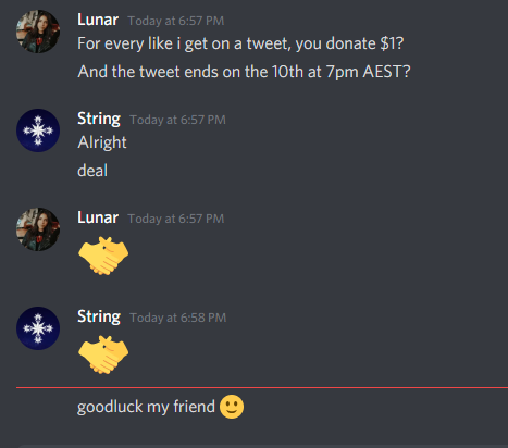 LunrRL's tweet image. @StringShot_ and I have a bet. For every like i get, he will give me $1

🚗give us a like lads and make rich xxx

Likes and Retweets appreciated, lets make this man broke 😎