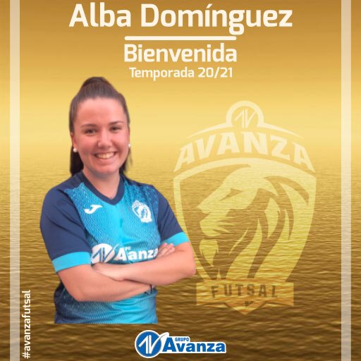 AvanzaJaen's tweet photo. ✔️Avanza Futsal Féminas 

✍️ Oficial | Fichaje 2020/21

Alba Domínguez nueva jugadora del equipo senior @AvanzaFutsal

Bienvenida al club!

Trayectoria ⚽️
Martos FSF 2ª División 
Jaén FS Provincial 
A.D Vandelvira la Gloria Prov. 

#vamosleona🦁 
#nuevasmetas💙
#ilusión💯 https://t.co/POqfgDQIPJ