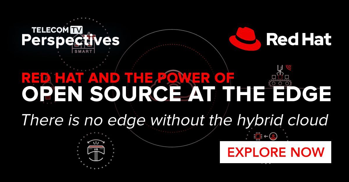 TelecomTV's tweet photo. Check out our latest TelecomTV Perspectives on Red Hat and understand how the company sees the technology & telecoms business landscape: https://t.co/1sb8SGQ1HR #Perspectives @RedHatTelco #HybridCloud #EdgeComputing #OpenSounce #OSS #CloudNative #5G #IoT https://t.co/ITuM6nc7Sv