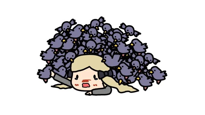 ロコ、食べられる。 