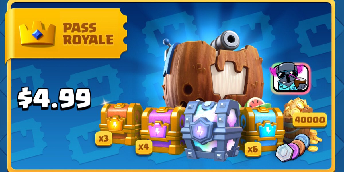 💰x15 PASS ROYALE GIVEAWAY💰

To enter:

✅Follow me <a href="/RozayGG/">Rozay</a> 
✅Retweet/Like
✅Reply with your current favorite card in Clash Royale

🤫More giveaways on my IG &amp; YT