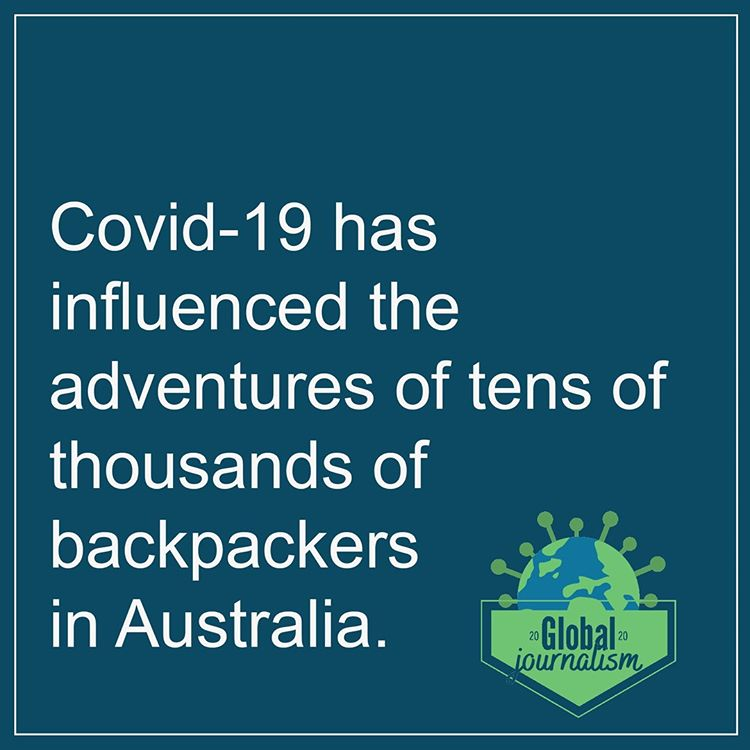 GlobalJournali1's tweet photo. 118,000 backpackers with "Working Holiday" visas were in Australia at the beginning of this year. Covid-19 suddenly disrupted their travel plans. In the following article you can read how the adventure continued for them. 

#COVID19 

https://t.co/tqQgx8Wm0w https://t.co/3zDcSoX0P0