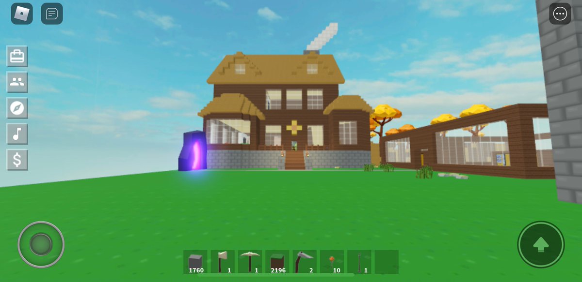 RaiderPlaysYT's tweet photo. I’ve been meaning to share photos of my finished #skyblockroblox mansion with ya’ll, so here it is! Hope you like it! https://t.co/g4523nivWN