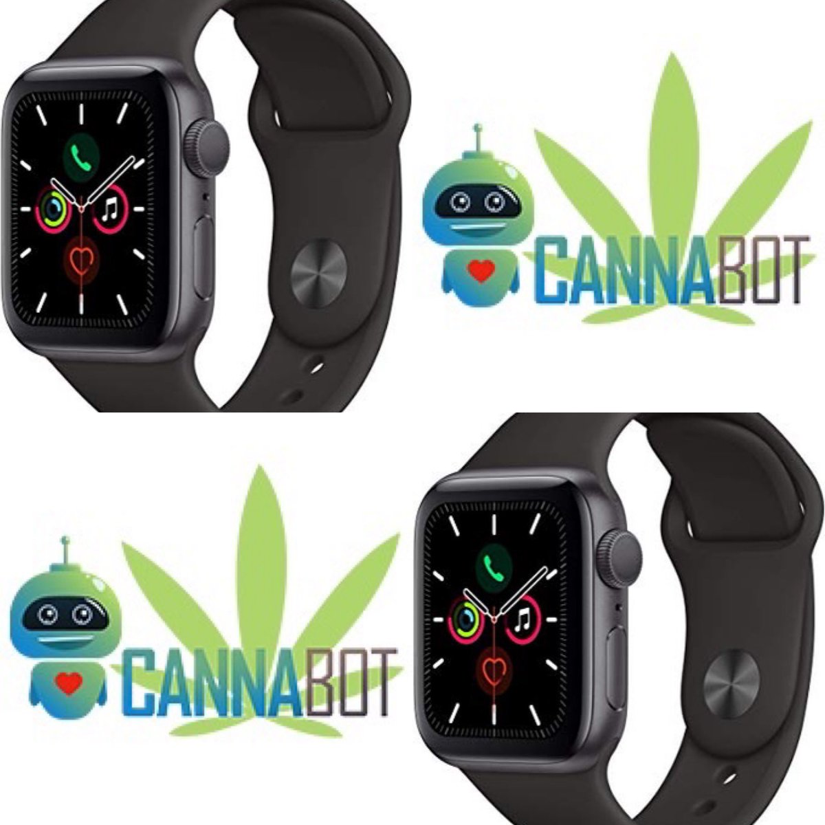 comingoutw's tweet photo. Did you know that the #cannabot and the #drbot can work through your #iwatch? #ai #artificialintelligence #tech #technology #apple #CuttingEdge https://t.co/Vj8nHmA22Q