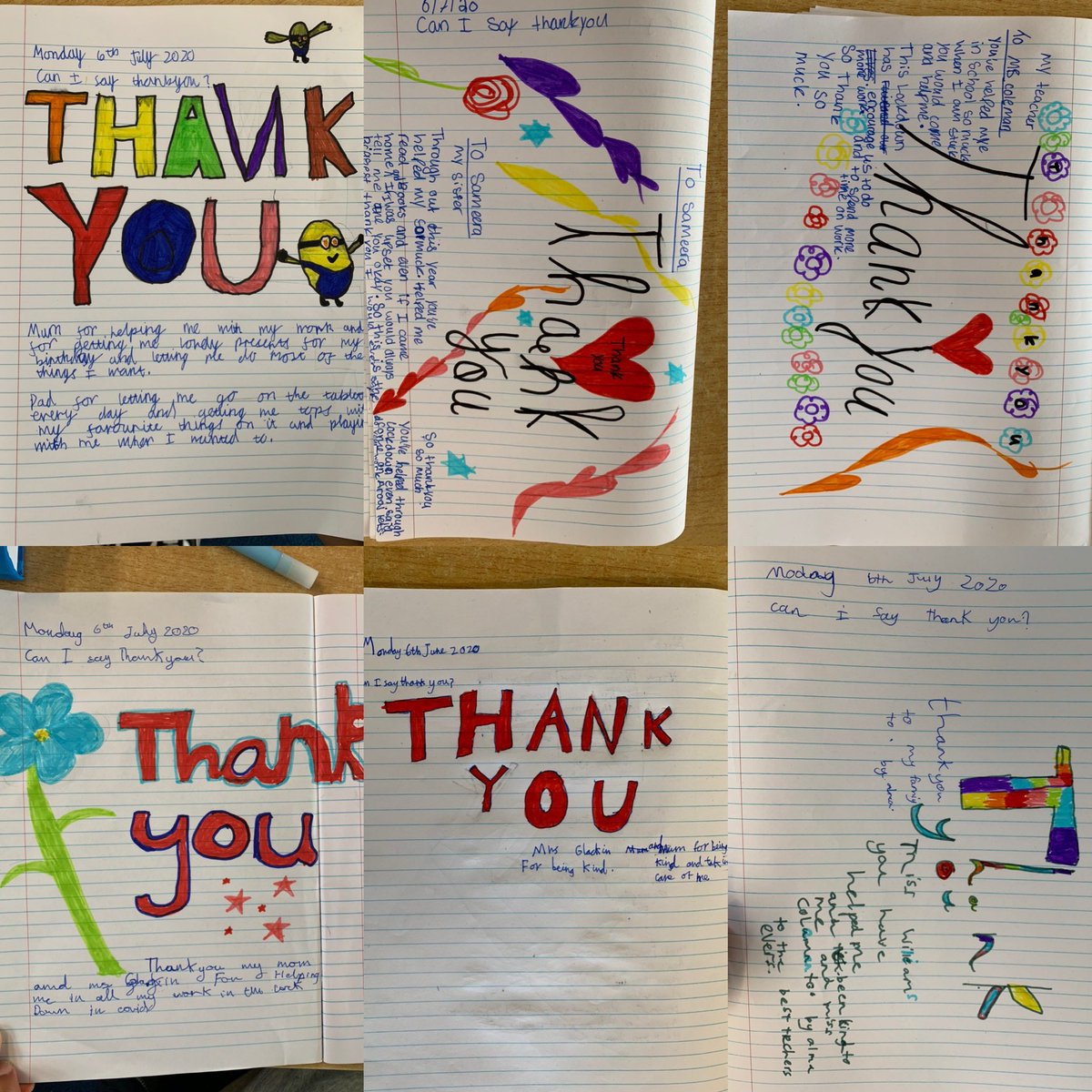 Mrs_WilliamsBF's tweet photo. Here in Hawthorn 🌳 bubble we are saying THANK YOU 😊 to everyone who has helped us during this year, both at school and at home. ⭐️❤️ @Miss_Coleman1 @mrsglackin @MrsBellis34 https://t.co/3AVpdQZzjn