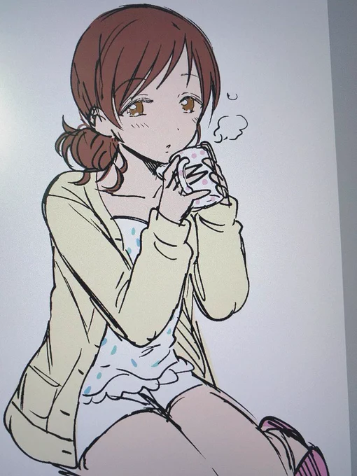かわいく描けたんんん? 