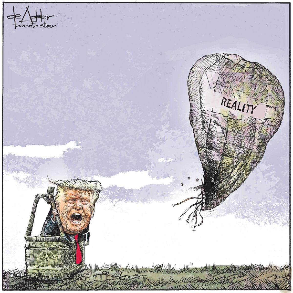 Cartoon for @TorontoStar #trump #TrumpVirus #TrumpPressConference #July4th #MountRushmore