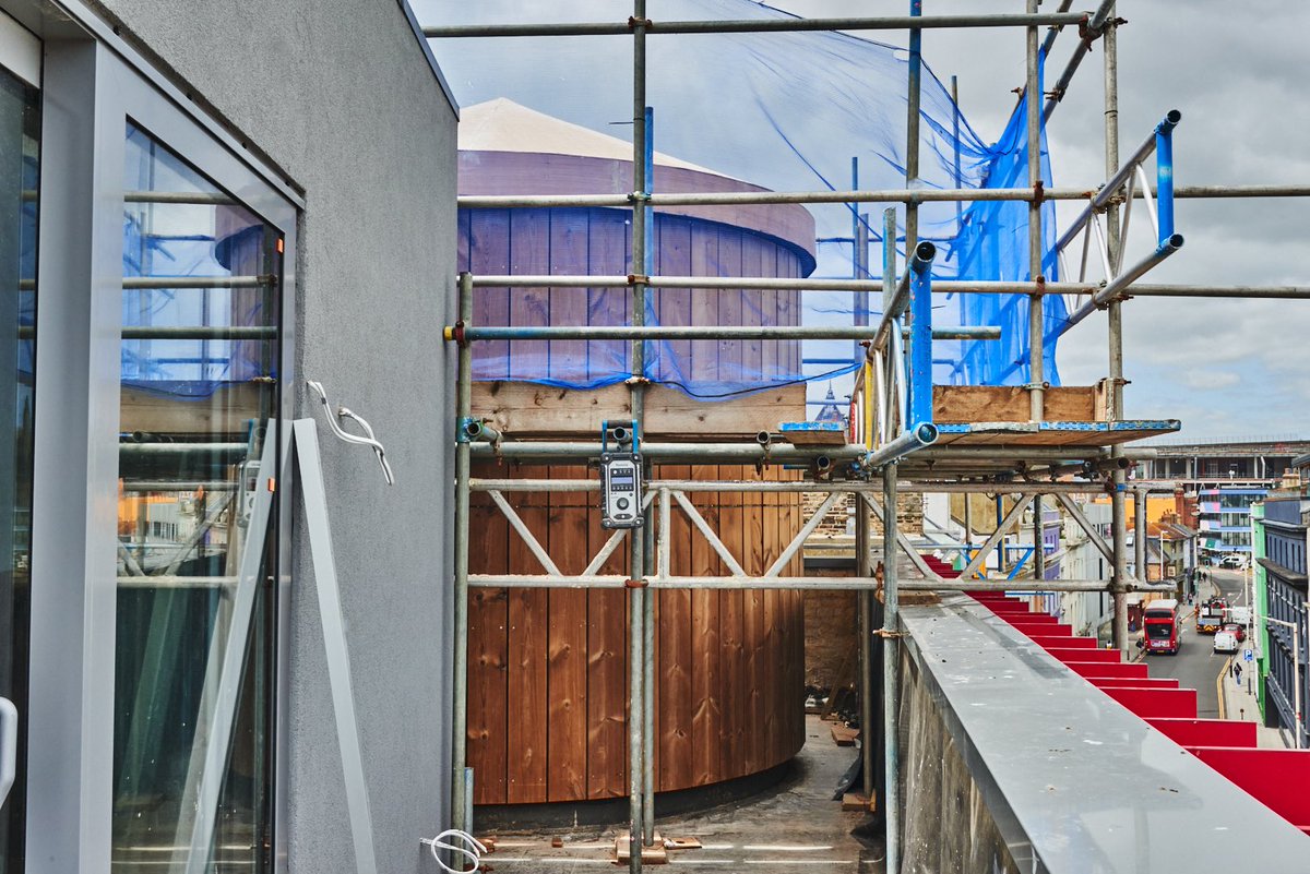 neat_architects's tweet photo. We are on the home stretch after quite an eventful journey - courtyard underway and ‘ pent house’ nearly complete  work by Breem construction - pics by Marcus KS  @RDHCT @CreativeFstone @CQ_folkestone #architecture #69TOHS #neat #FOLKESTONE #Creative https://t.co/uJQUphdehU