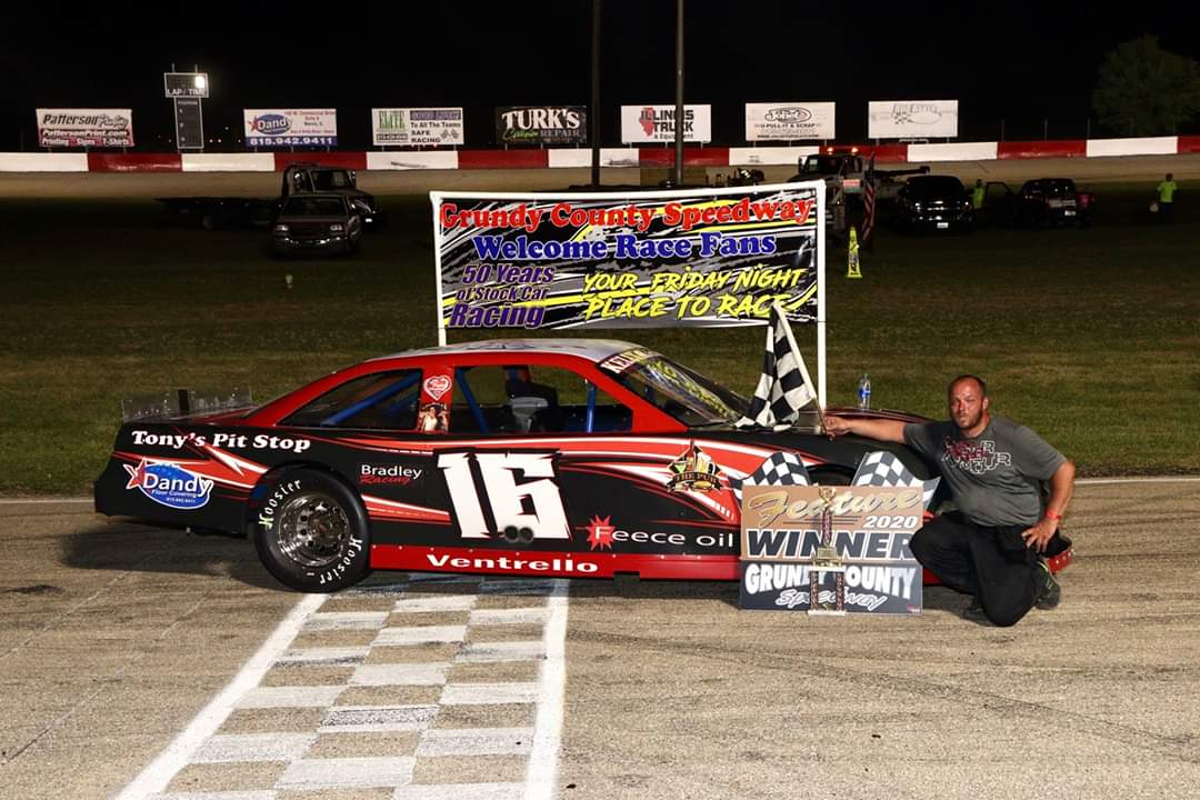 billsspeedshop's tweet photo. Congratulations to John Ventrello on his Opening Night Mid-Am Feature Win Friday night at the #GrundyCountySpeedway
#BillsSpeedShop #KryptoniteChassis #BestDamnSpeedShopInTown #MadeintheUSA #heynicebody #becauseracecar #racing #race #shorttrackracing #racecar #shorttrack #speed https://t.co/DMBaoZjFMK