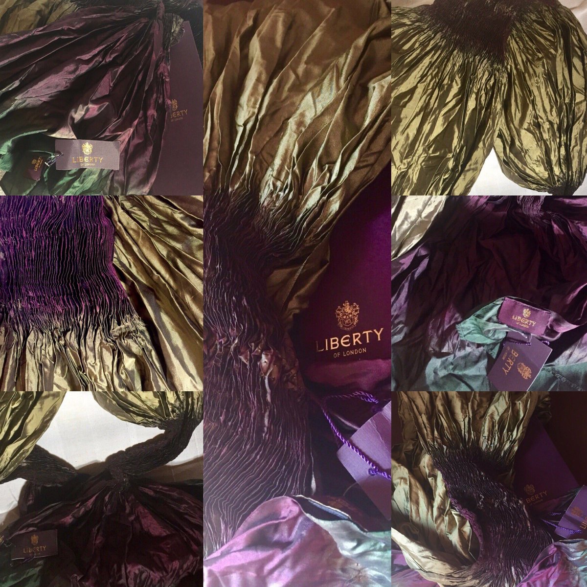 Liberty of London Pure Silk Dip Dye Smocked Wrap, chartreuse &amp; wine, Boxed BNWT - absolutely gorgeous!
#libertyoflondon #puresilkwrap #libertysilkwrap 
ebay.co.uk/itm/LIBERTY-OF…