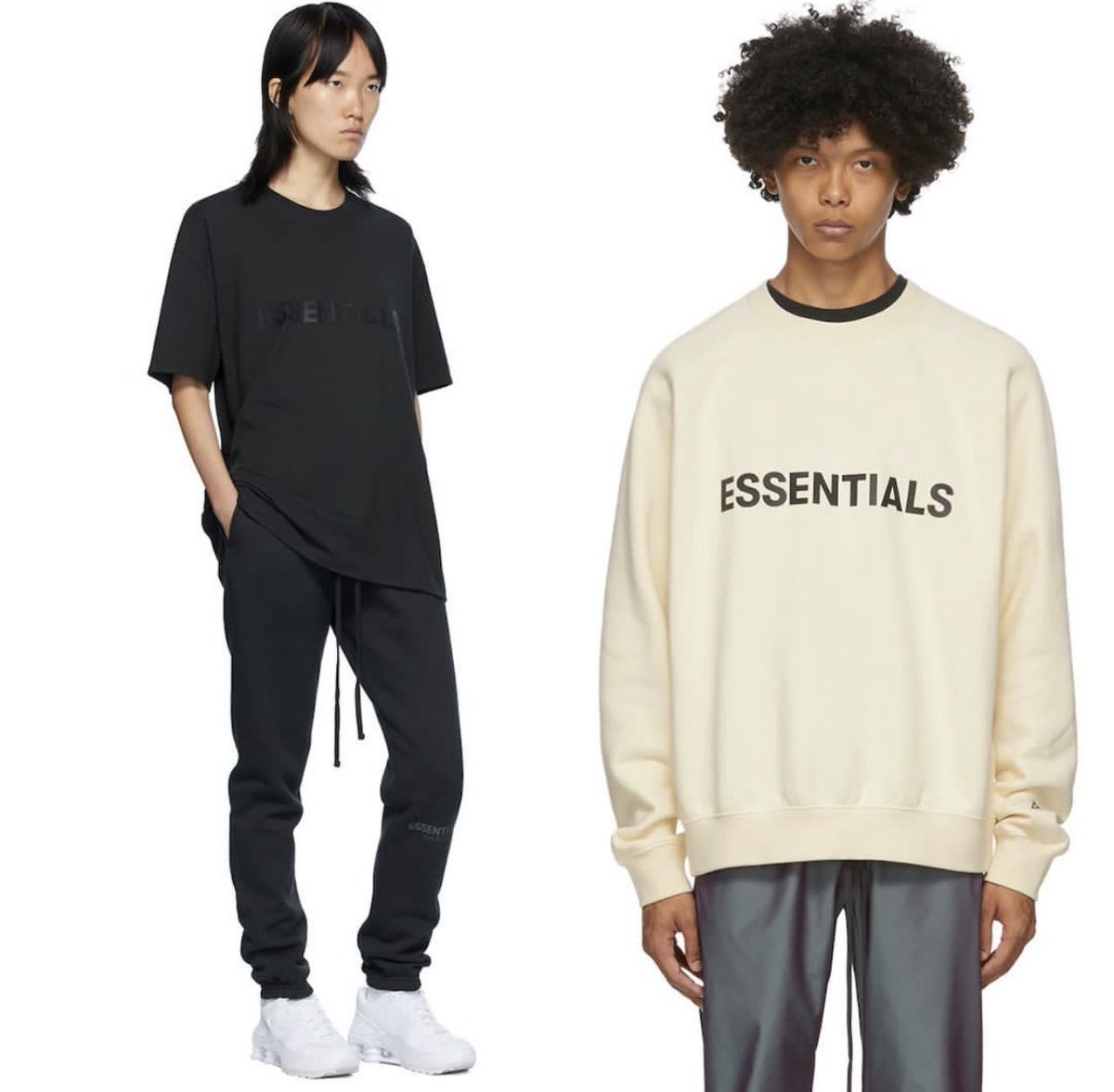 fear of god essentials hoodie ssense