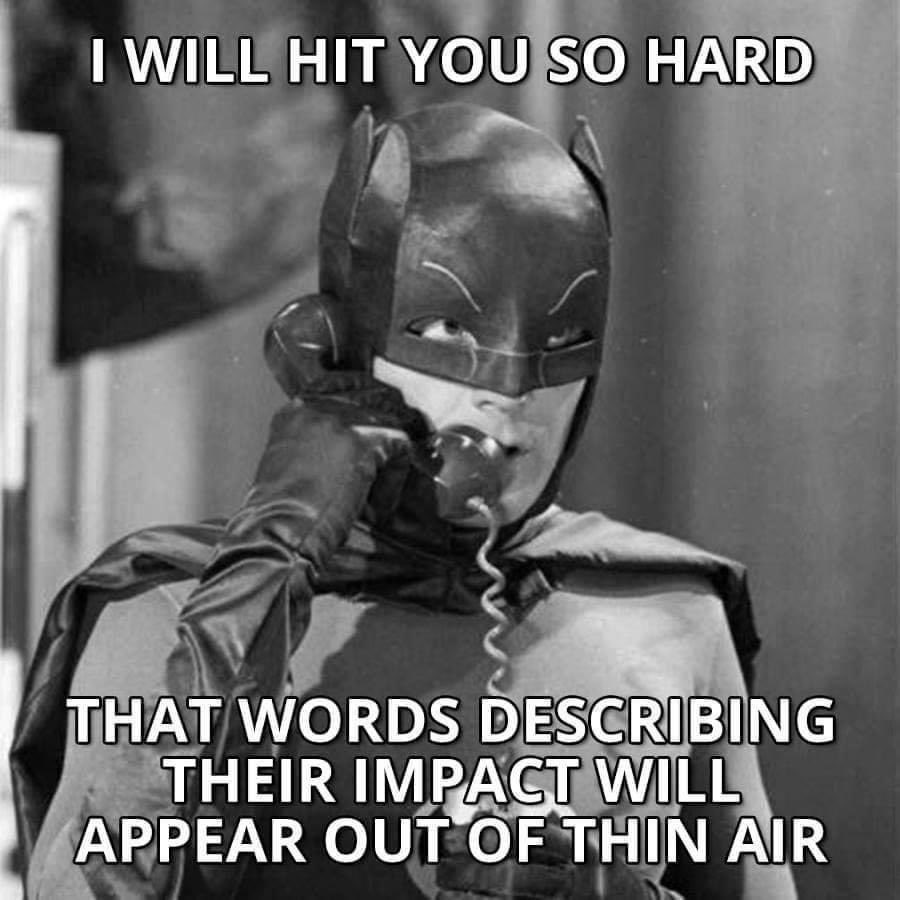 Bat_Drunk's tweet photo. My message to 2020. #batdrunk #Batman https://t.co/MX2rz7F2eo