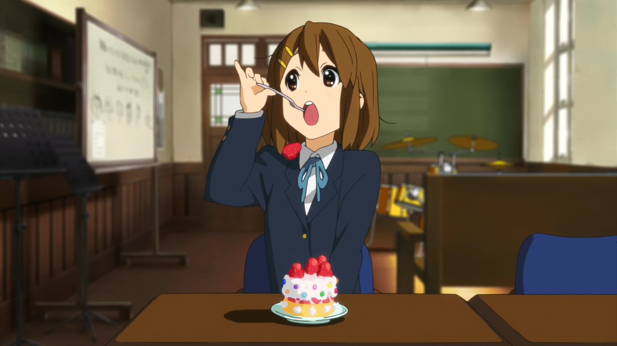  #K_On OP 3 is my favourite in the series, and one of my favourite openings of all time, probably my absolute favourite when it comes purely to the brilliant visuals, jam-packed with jokes and references. Could talk about it for hours. Really great song as well.