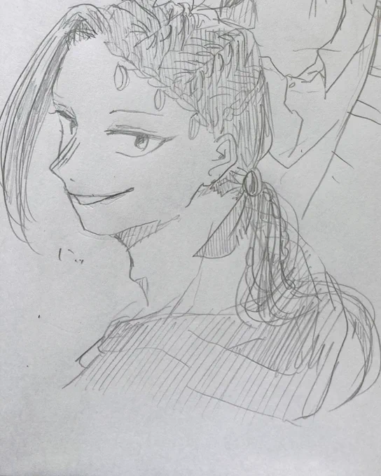 わーーーーーおかおうまくかけちゃった、ひえ、、 