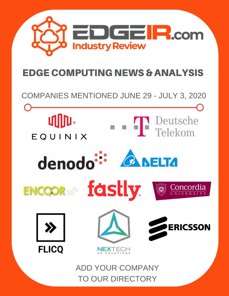 Edge_IR's tweet photo. Companies mentioned in the last week:
@Equinix @DT_IoT @DeltaEMEA @Concordia @encqor @fastly @flicqinc @NexTech_AR @ericsson @denodo #AR #VR #authentication #edgePaaS #security #datavirtualization #edge #5G #IIoT
#datawarehouse #edgeAI #edgeanalytics
#edgecomputing #IoT https://t.co/qH6gJdFO08