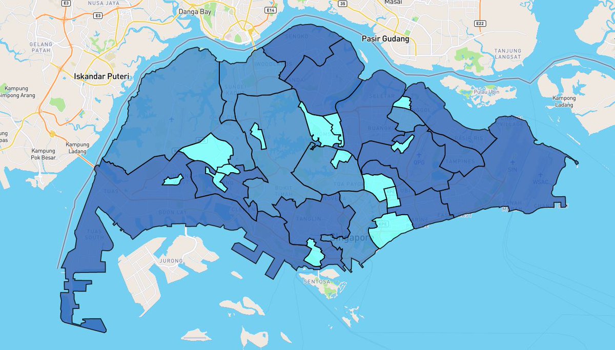 ChiLoong's tweet photo. Want to see how your voting districts have been gerrymandered the last few elections? See at a glance which opposition is contesting where? https://t.co/LwzbmekpRm #dataviz #GE2020 https://t.co/sA0UJQt1Dj