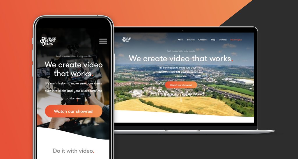When we were tasked with making a website for the team over at <a href="/WeAreFPF/">Future Proof Films</a> we had to make sure it showed off their personality and what they stand for as a business. Check out what we created for them... frogspark.co.uk/work/web/futur…