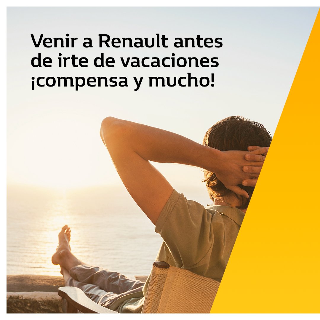RenaultAutofer's tweet photo. No te olvides de la Revisión de Verano. https://t.co/78fXIHc3wm https://t.co/rNVe4QCUWK