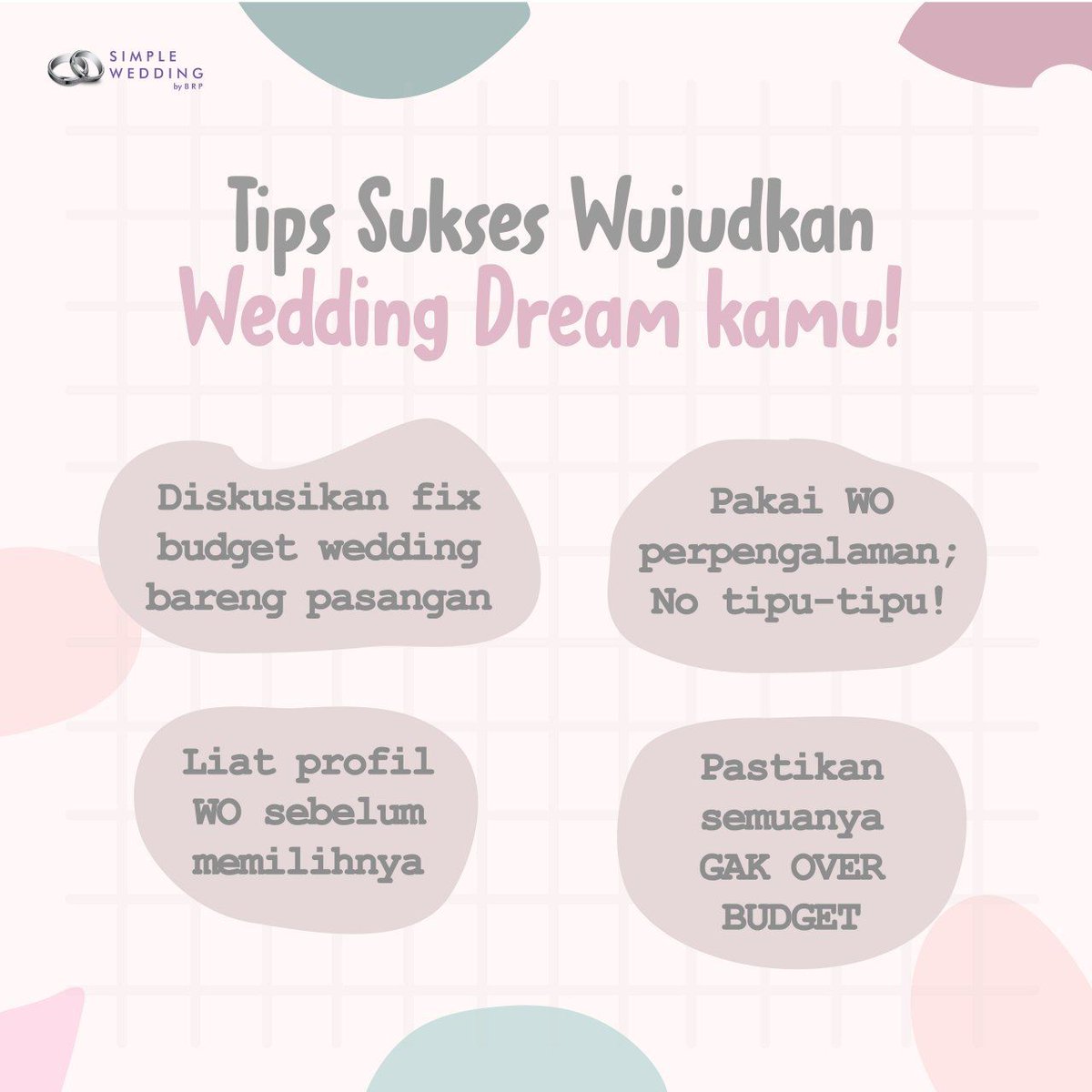 mba_sisil's tweet photo. Mau wedding-mu sukses gak bikin nangis setelah selesai acara? @simpleweddingindonesia aja! 💃🏻

Bedanya sama yang lain; kita punya Wedding Menu yang bisa kamu atur sendiri sesuai keperluan wedding-mu TANPA over budget! 🔥

Yuk! DM atau WA ke nomer 08170015111

#weddings #love https://t.co/4nHoJRnAgu
