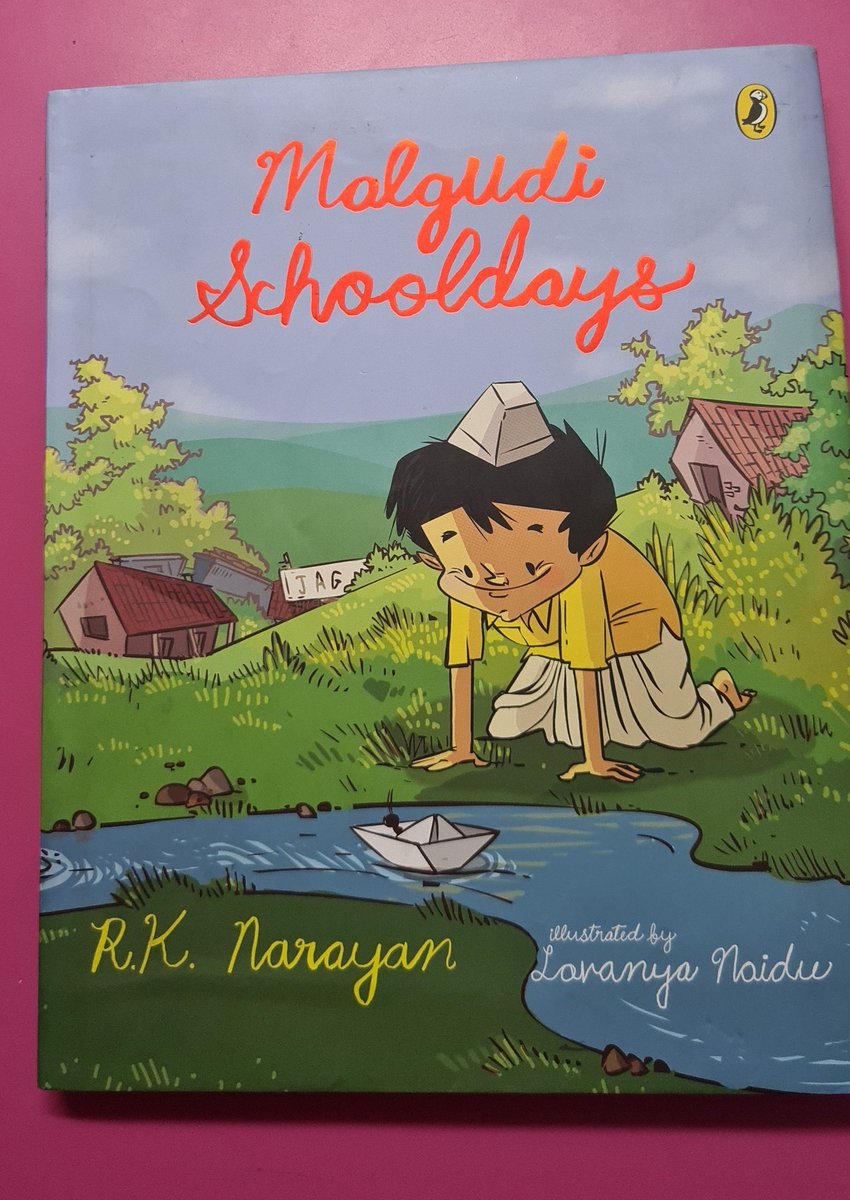 My last recommendation is for our Mysooru man, R K Narayan. Get your kids this lovely (albeit overpriced) special edition of Swami and his friends. Colourful and beautifully illustrated, this is a collector's edition. Hopefully kiddo will remember me one day through these books