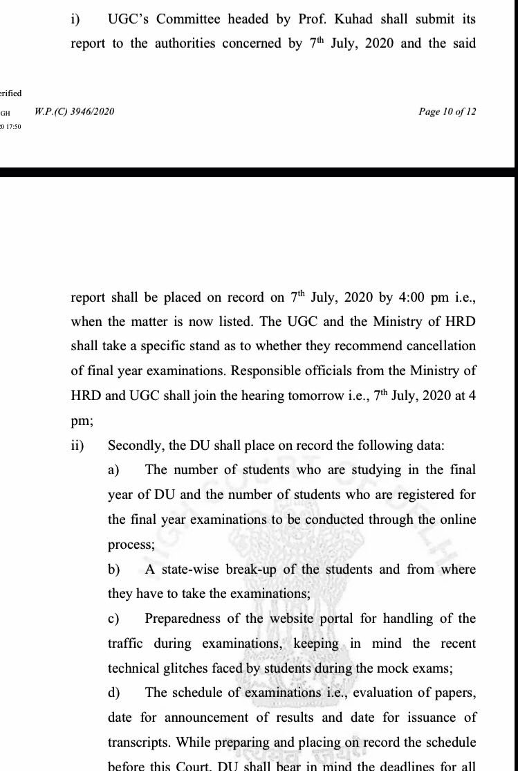 AsthaBhandari6's tweet photo. all eyes on you tomorrow @HRDMinistry @DrRPNishank @ugc_india 

let’s see whether your claims of ‘youth welfare’ and ‘equality for all’ hold any merit. 

#NoMoreWaitUGC 
#DuAgainstOnlineExam https://t.co/Exm8TUzhdA