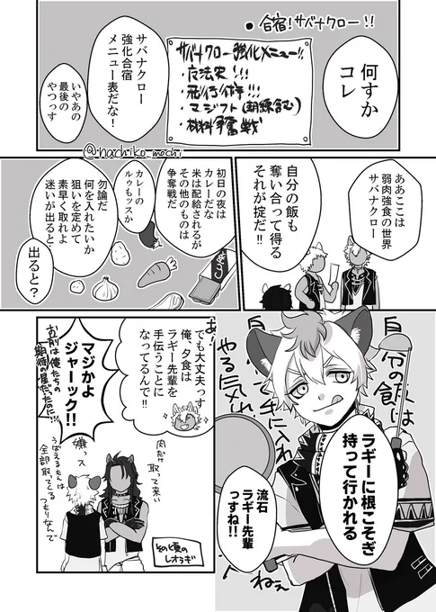描きたいところだけ描いた強化合宿 ～レオラギを添えて～ 