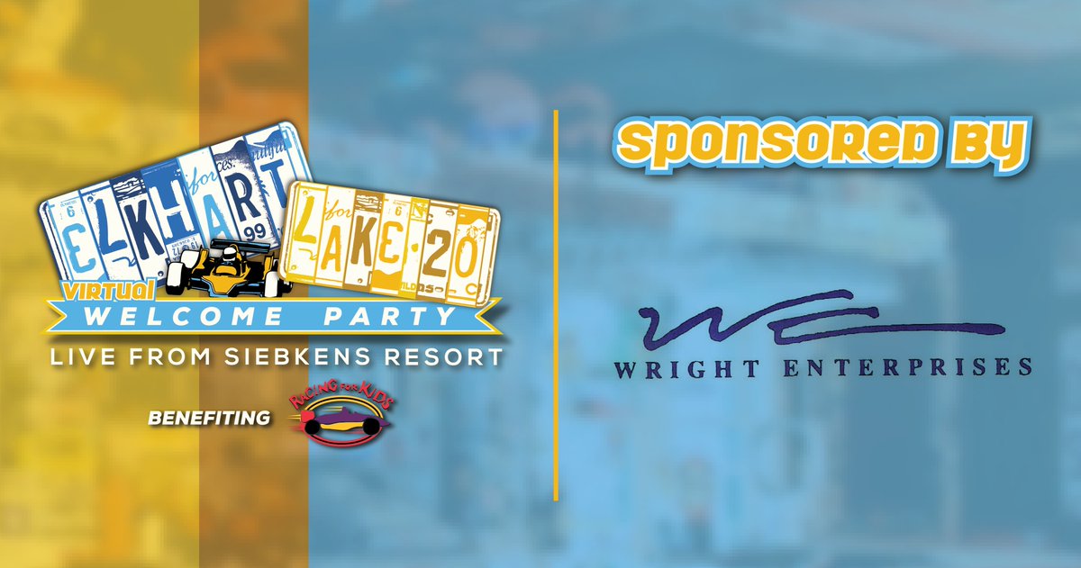 Thanks Wright Enterprises for your sponsorship of the #elkhartlakewelcomesindy 'Virtual' party <a href="/SiebkensResort/">Siebkens Resort</a> this Sat. via Instagram! bit.ly/elwp20