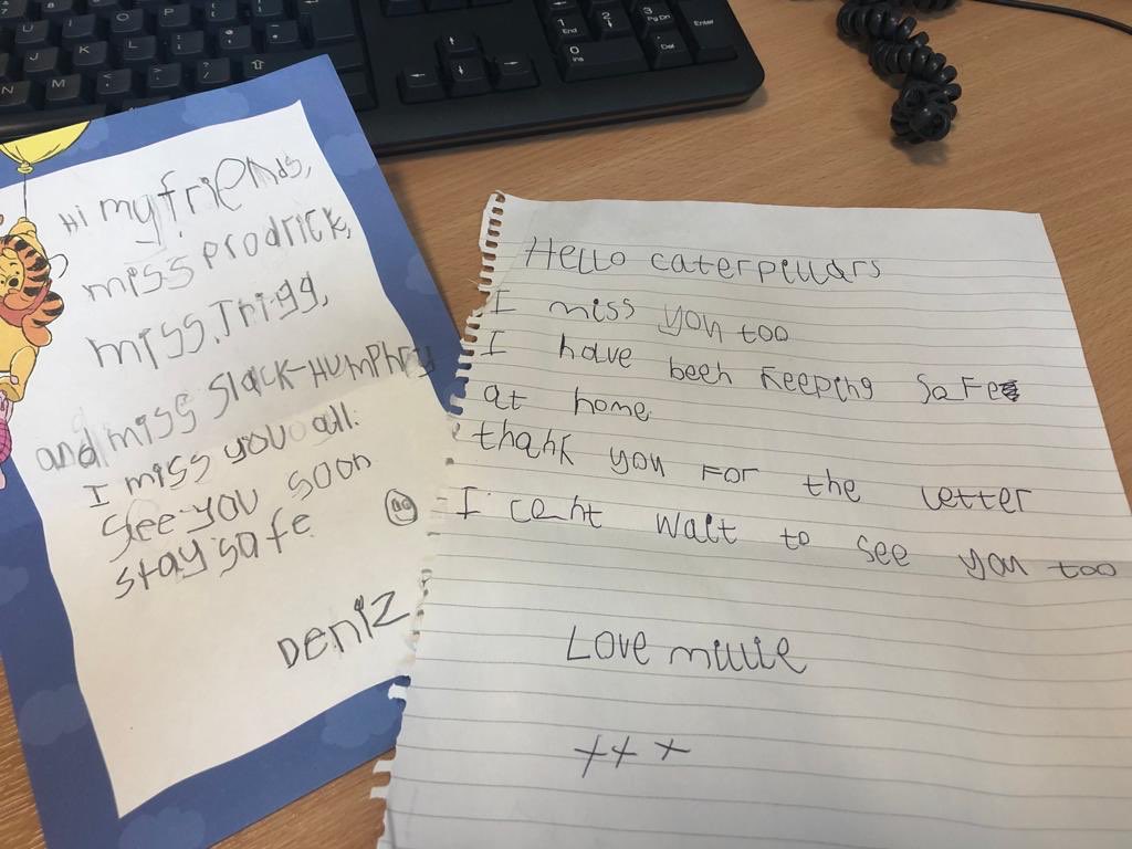 LakesHampton's tweet photo. Some delightful post landed on my desk today. These wonderful letters made me, your teachers and the children smile. What a super way to start the day. Thank you. https://t.co/9bb23cRRKf