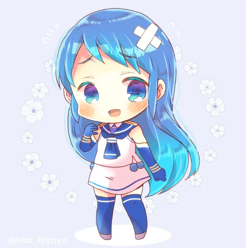 五月雨、進水日おめでとう! #艦これ版深夜の真剣お絵描き60分一本勝負 #艦これ版真剣お絵描き60分一本勝負_20200706 #五月雨進水日 #五月雨生誕祭2020 