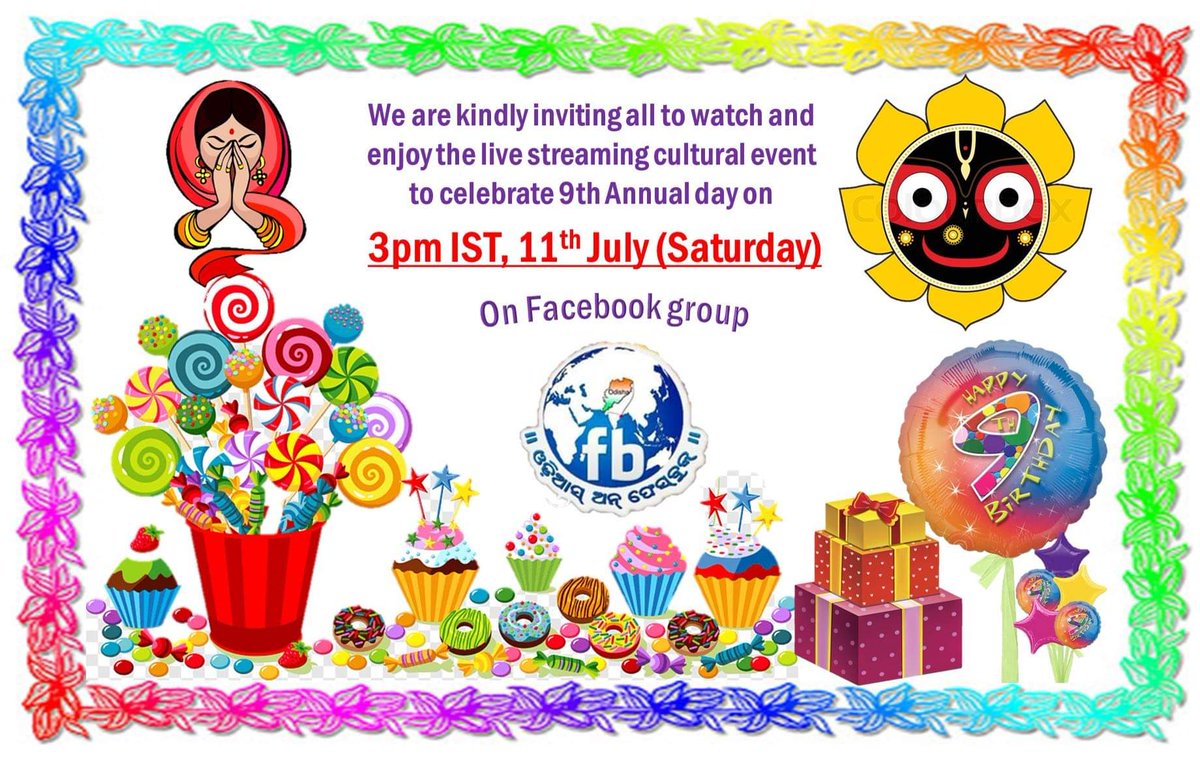 We are streaming OFB's 9th annual anniversary in Facebook on OFB on 11th July (Saturday) from 3 pm onwards. Please stay tune to watch together on Saturday. #AdminsOFB