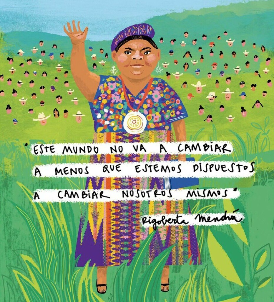ecocosas's tweet photo. «Este mundo no va a cambiar a menos que estemos dispuestos a cambiar nosotros mismos.» (Rigoberta Menchú)
.
.
¿Empezamos?
.
#ecocosas
.
.
(si alguien sabe quien es el/la autor/a de la ilustración nos encantaría saberlo!) https://t.co/kSDJu3o0nA https://t.co/spO1obw29p
