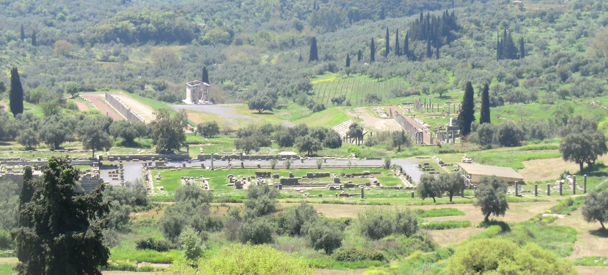 The lower part of the market place is a sanctuary of Asclepius, surrounded by various shrines and monuments, and some government buildings...  #Messene  #Agora  #AncientCities