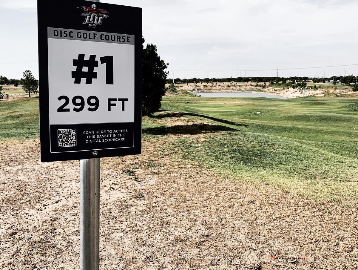 LCU disc golf course makes it easy to have fun &amp; socially distance at the same time 👏