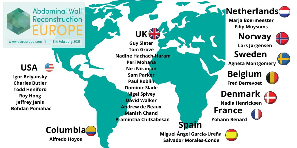 What a line up of confirmed and invited speakers for #AWREurope2021! 

Register: awreurope.com